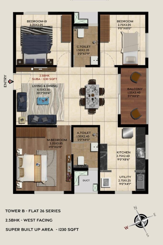 Trifecta Vanto Floor Plan5