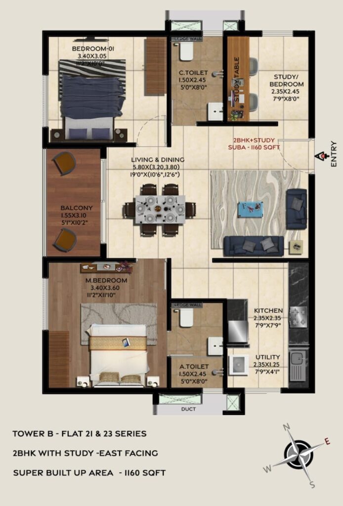 Trifecta Vanto Floor Plan7