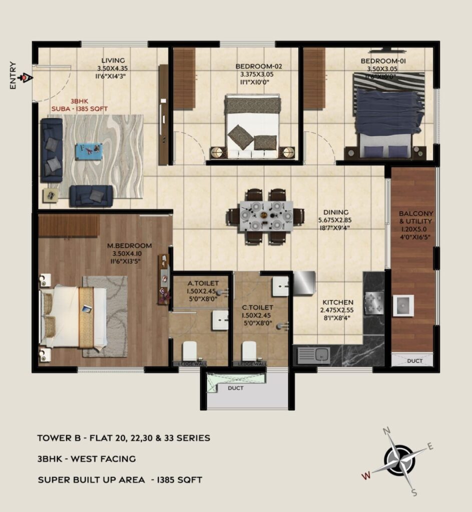 Trifecta Vanto Floor Plan8
