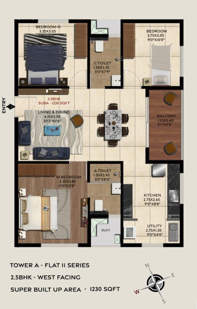 Trifecta Vanto Floor Plan9